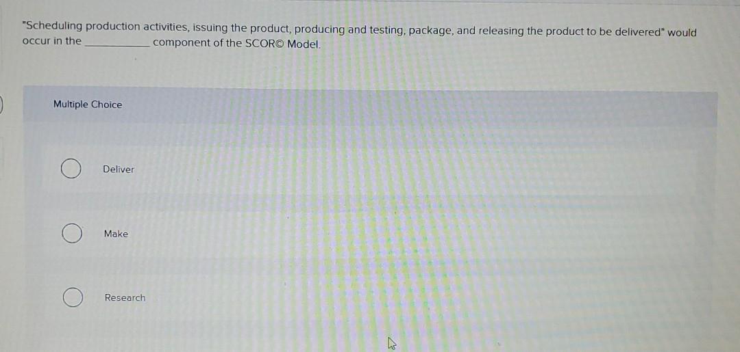 Technological developments in supply chain