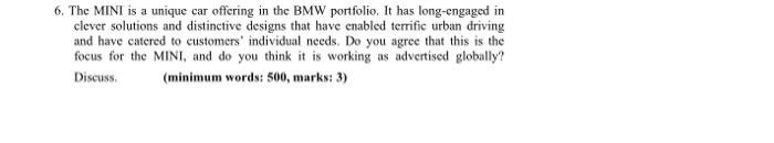 Case study Please read Case 1: "Globalization of