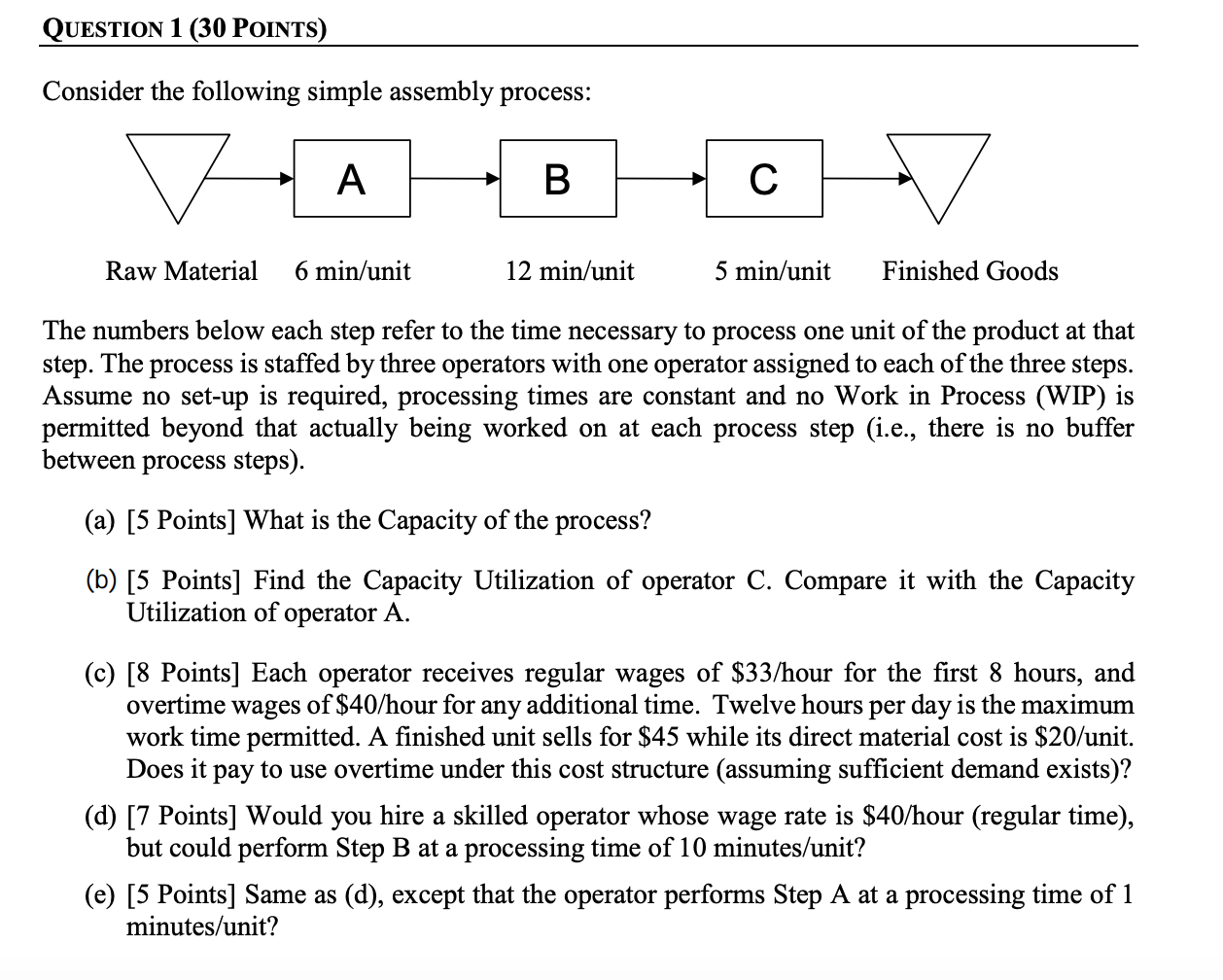 ANSWER PARTS A, B , C and D WITH STEPS INCLUDED