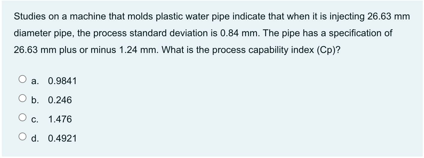 Studies on a machine that molds plastic water