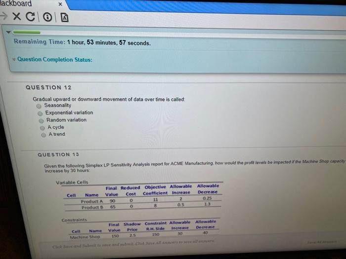 Remaining Time: 1 hour, 54 minutes, 17 seconds.