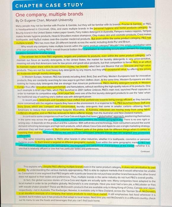 1. Explain how segmenting, targeting and