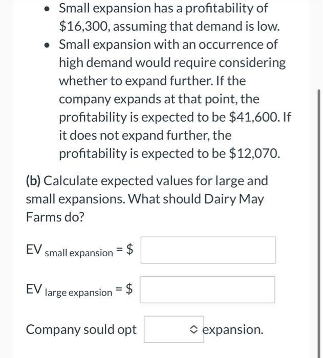 Demand has grown at Dairy May Farms, and it is