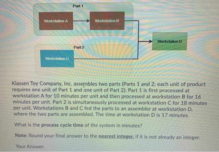 Part 1 Workstation A Workstation B Workstation D