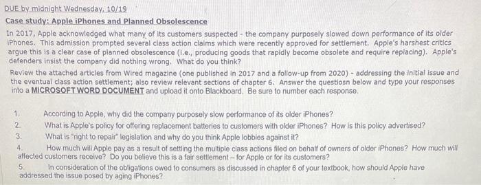 Articles: CS6 Apple Obsolescence Wired Article