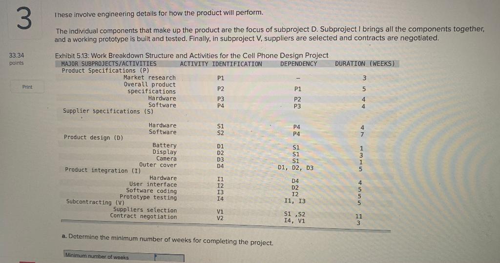 3 Analytics Exercise 5-4 (Algo) 33.34 points You