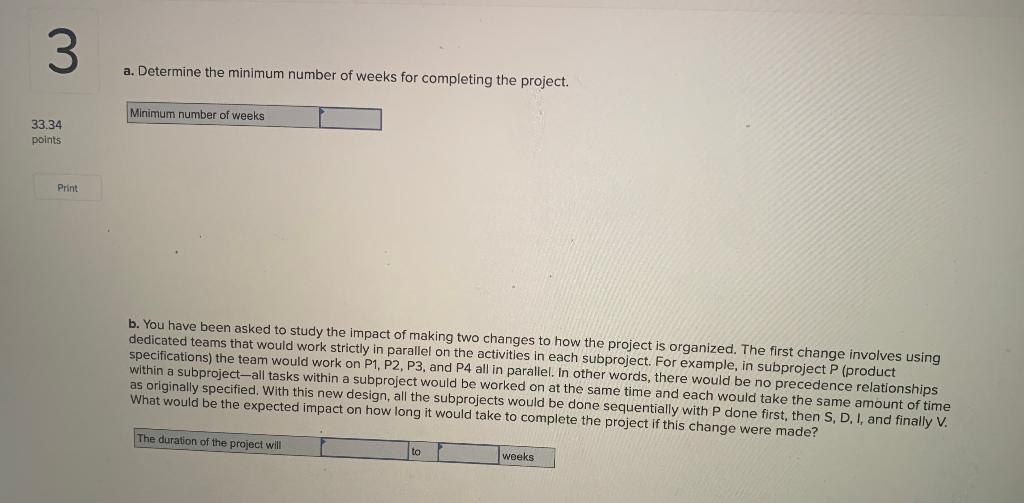 3 Analytics Exercise 5-4 (Algo) 33.34 points You