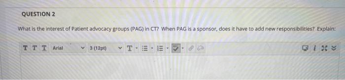 Its for clinical trial management course. please