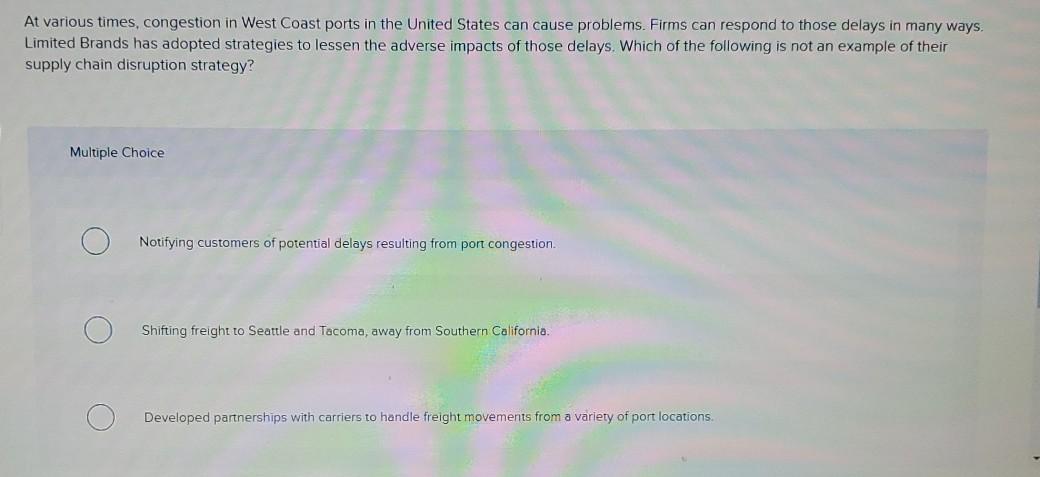 Which of the following potential consequence(s)