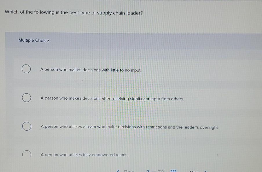 Which of the following potential consequence(s)