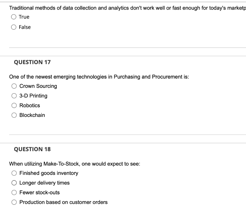 Traditional methods of data collection and