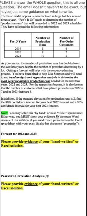 PLEASE answer the WHOLE question, this is all one