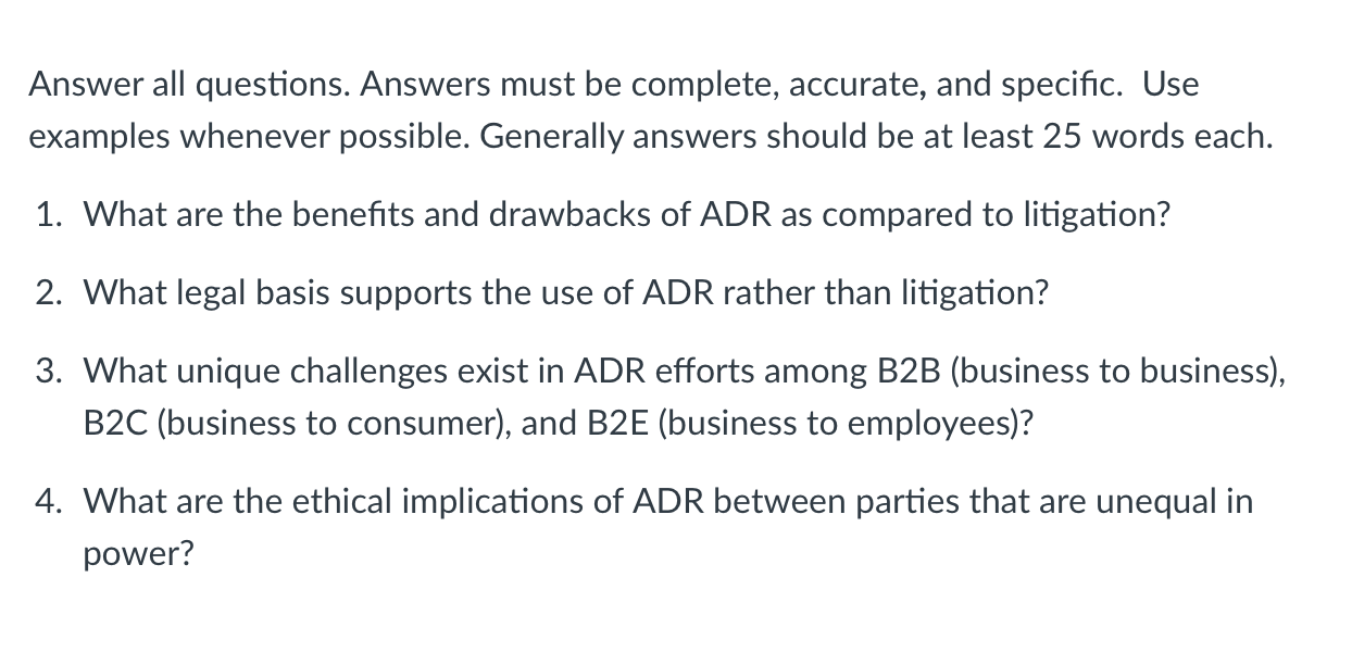 Answer all questions. Answers must be complete,