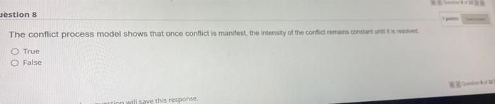 Save this response. estion 7 Arbitration