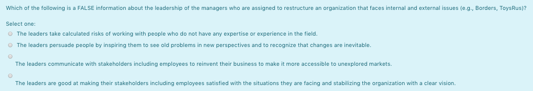 A. B. C. D. Is the following statement correct?