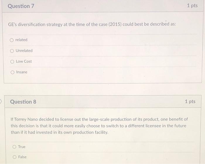 D Question 5 1 pts Contracts can be tailored to