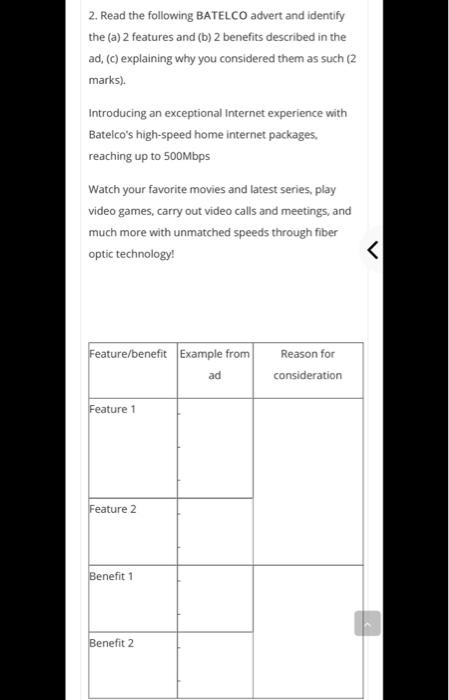 3. Write a short opening statement you can use to