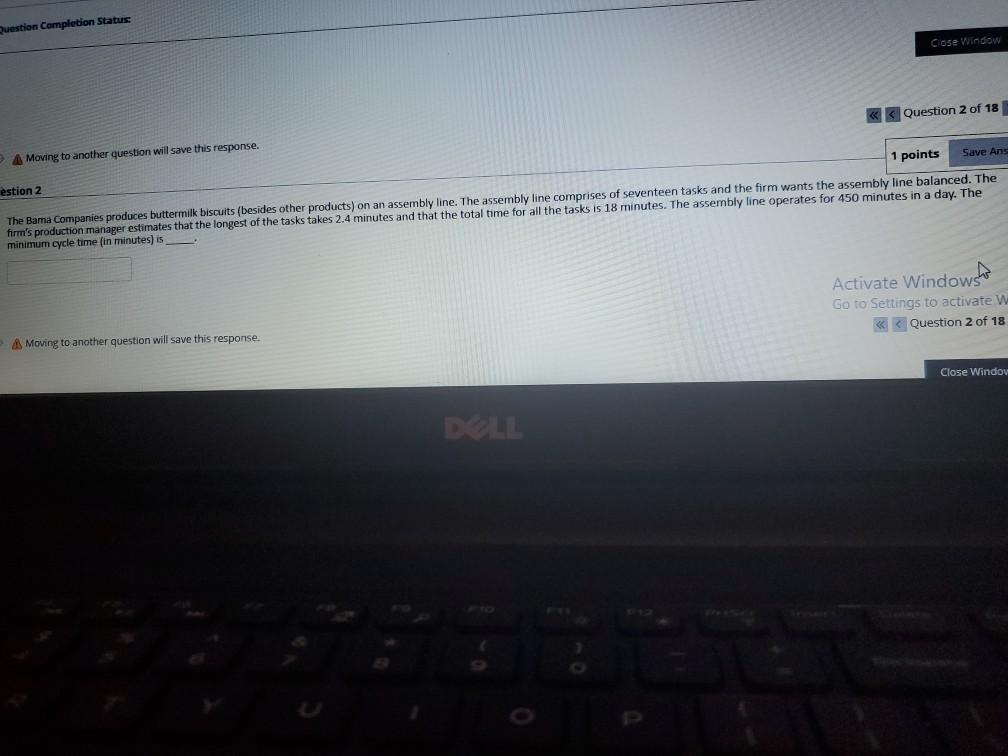 Question Completion Status Close Window < <