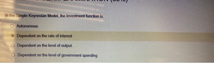 The investment multiplier in the elementary