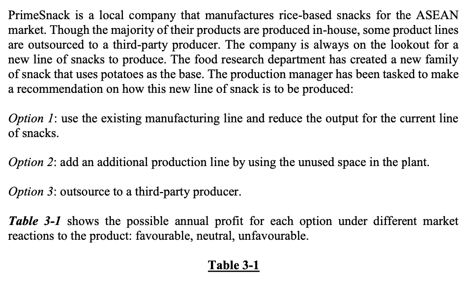 PrimeSnack is a local company that manufactures