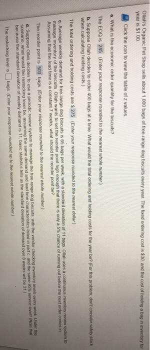 Ollah's Organic Pet Shop selts about 1,000 bags