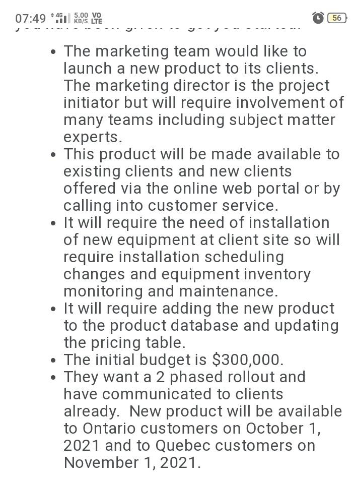 07:49 * KBS LTE 5.00 56 The marketing team would