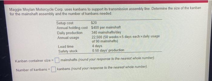 please answer both questions Maggie Moylan