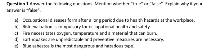 Urgent please.. 30 minutes Question 1 Answer the