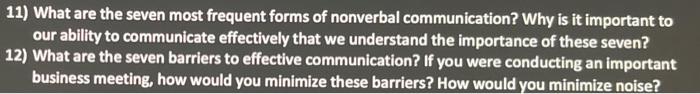 i have posted the 7 most non verbal communication
