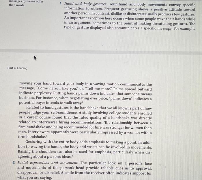 i have posted the 7 most non verbal communication