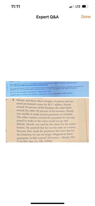 11:11 LTE Expert Q&A Done 5. Moody and three