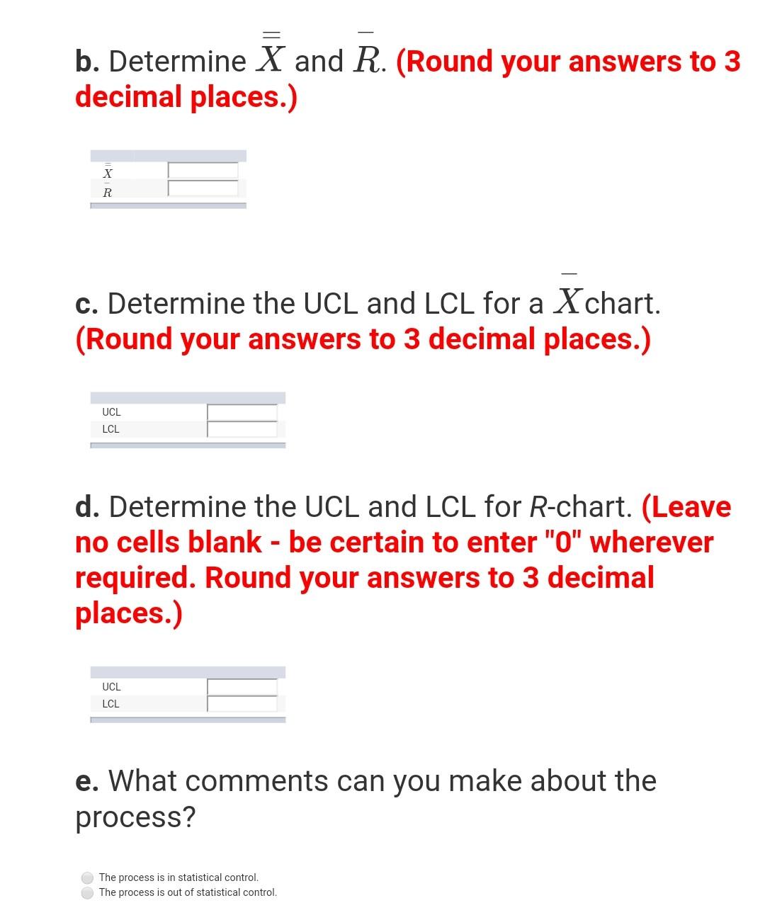 Factor for Determining from R the Three-Sigma