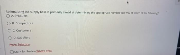 supply chain logistics help Rationalizing the