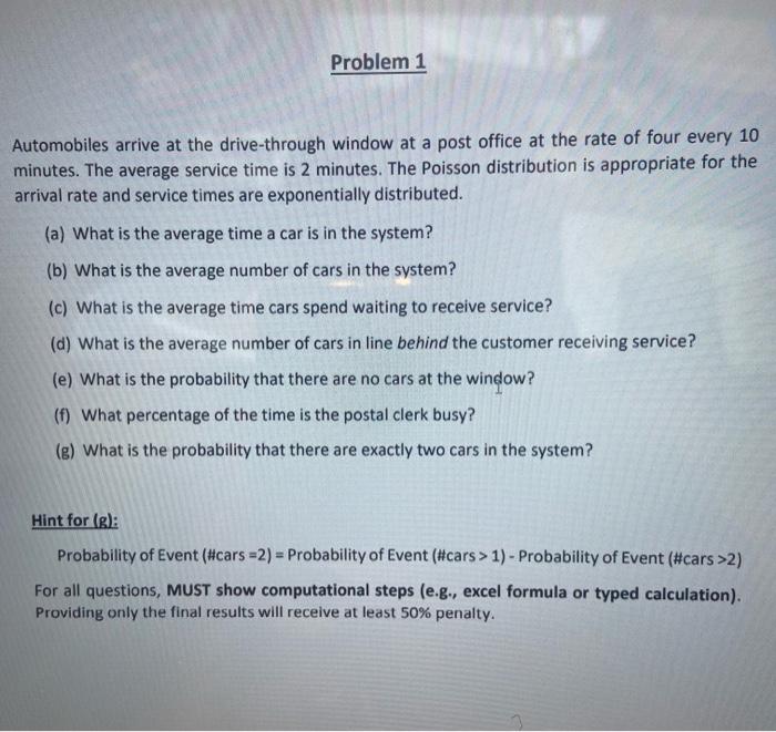 please answer with formulas shown in Excel only!
