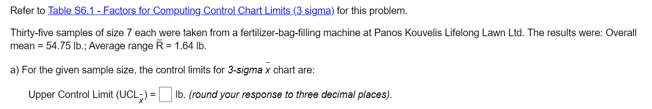 Lower Range, Sample Size, n D3 2 3 4 5 6 7 8 9 10