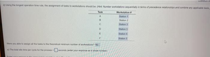 How much total idle time per cycle for the