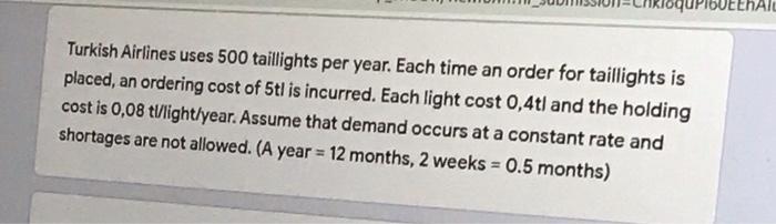 How many orders will be placed each year? 04 01