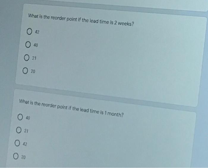 How many orders will be placed each year? 04 01