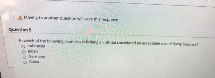 A Moving to another question will save this