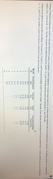 please thoroughly explain trend adjusted