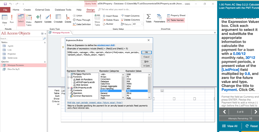 Query Tools a03h2Property :