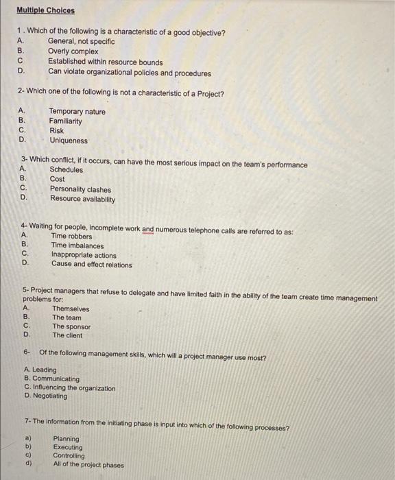 please if you can answer all this questions i