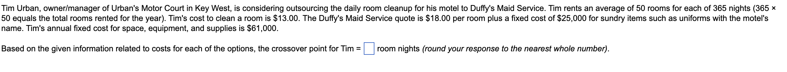 Tim Urban, owner/manager of Urban's Motor Court