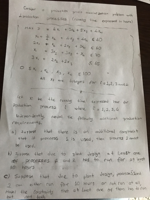 OS X, X, X, X 5100 a Consider de production