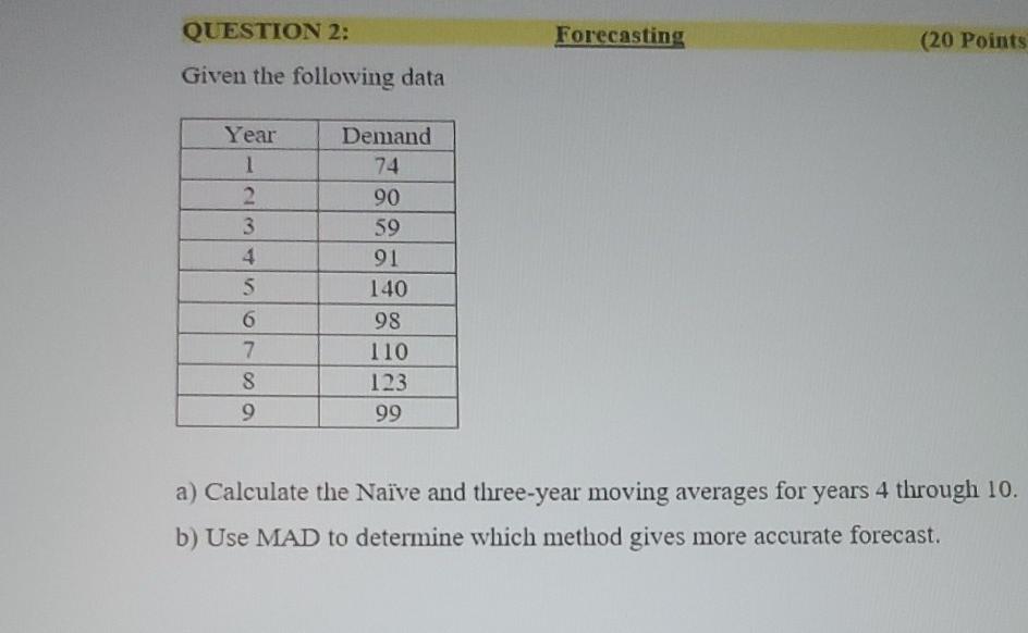 please answer part b as well please QUESTION 2: