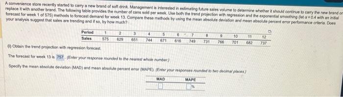 help! A comvenience tioce recently started to