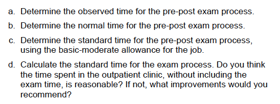 Please show work, NO EXCEL!!! 6.2 Pre- and