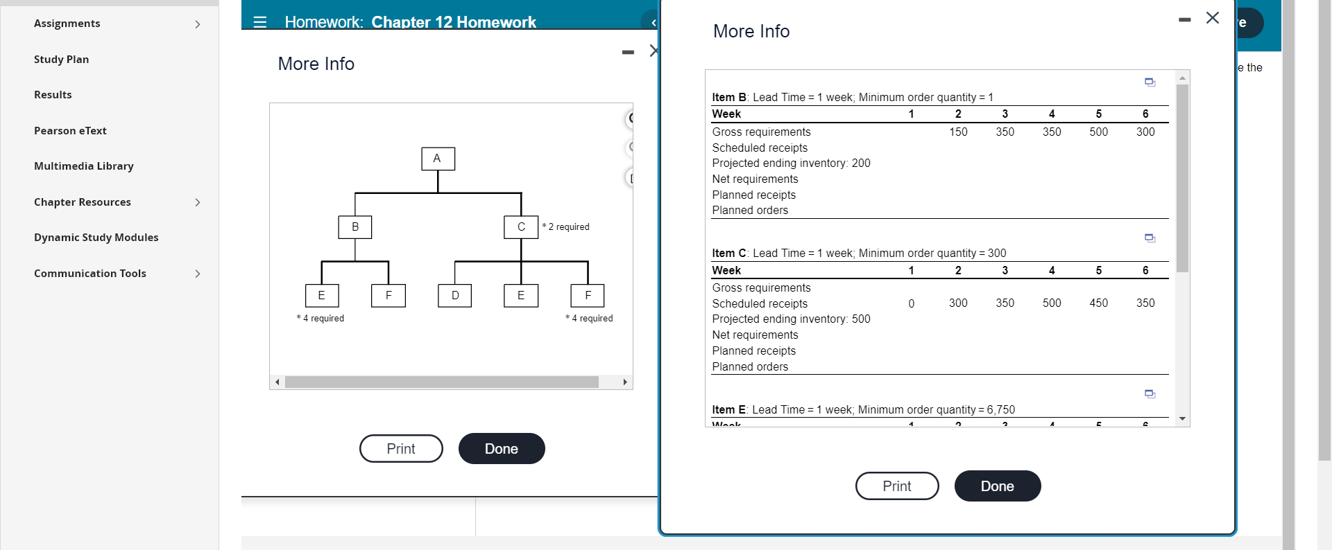 Assignments Study Plan Results Pearson eText