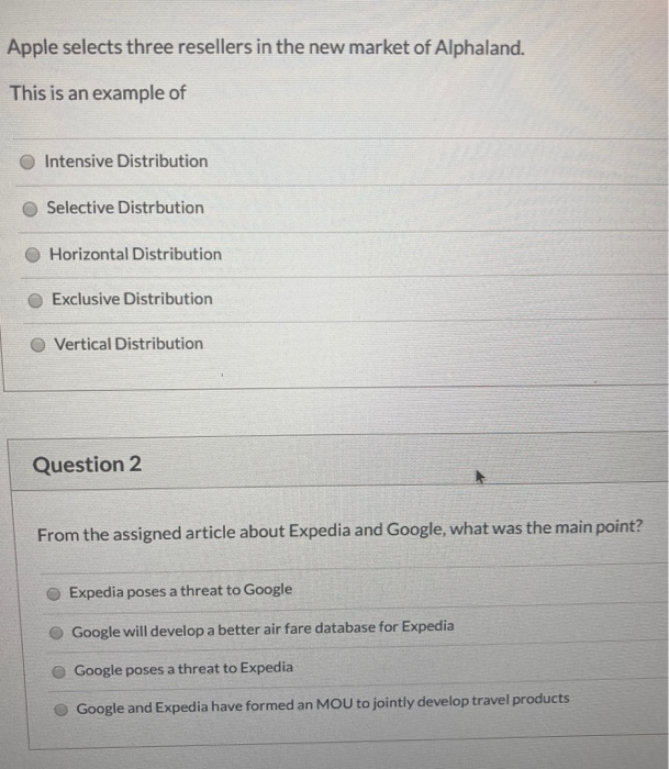 Apple selects three resellers in the new market