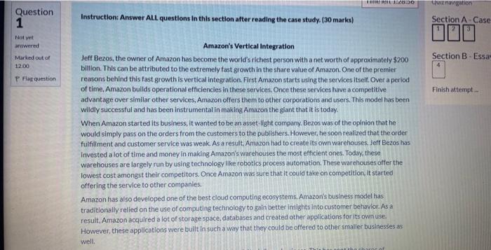 Instruction: Answer ALL questions in this section